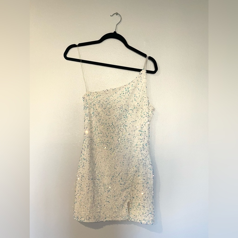 One Shoulder Cocktail Dress
